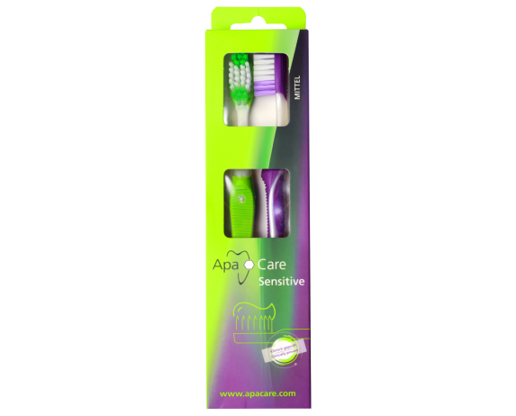 Зубна щітка середньої жорсткості з щетиною 3D Micro Clean(2шт.)