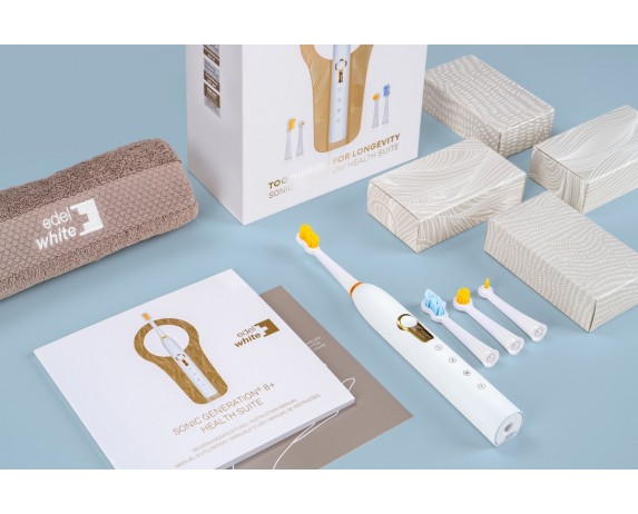 Звукова зубна щітка edel+white Sonic Generation Health Suite