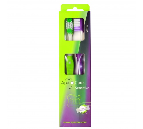 Зубна щітка середньої жорсткості з щетиною 3D Micro Clean(2шт.)