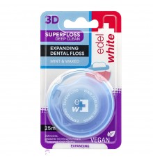 Зубная расширяющаяся нитка-флос, 25 м