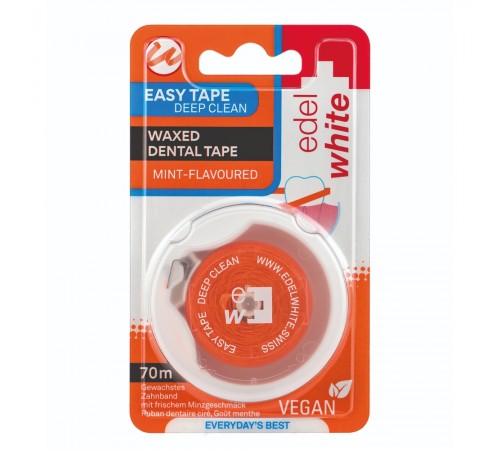 Воскова зубна стрічка-флос м'ята, 70 метрів (м'ята)